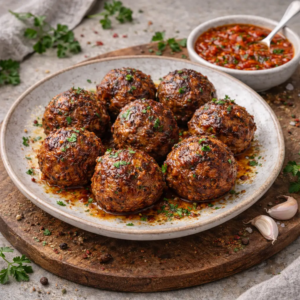 Boulettes de bœuf épicées