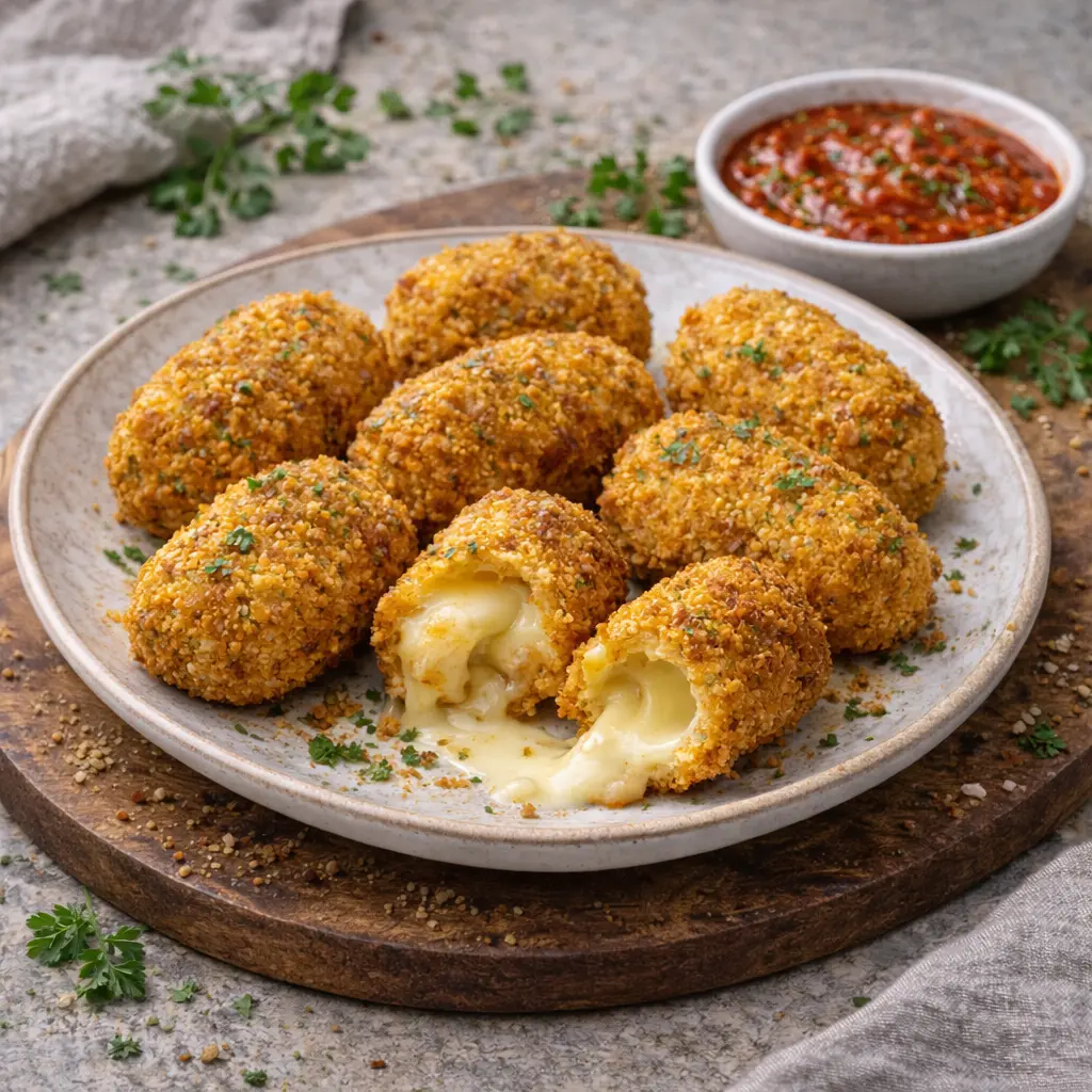 Croquettes de fromage Airfryer